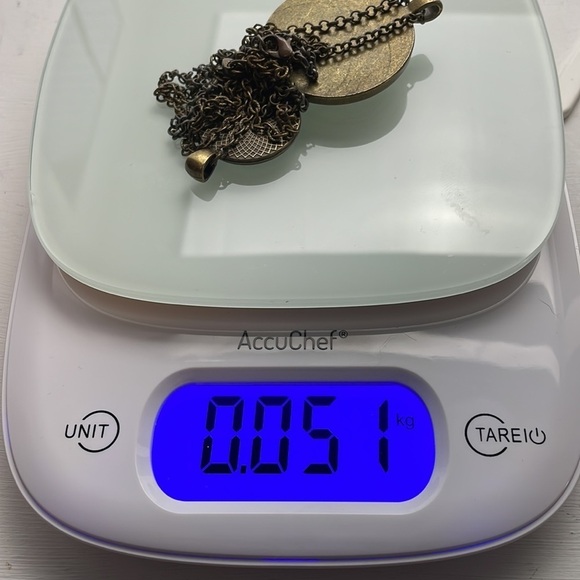 Pair of Antique Brass Style Long Necklaces - Picture 7 of 9